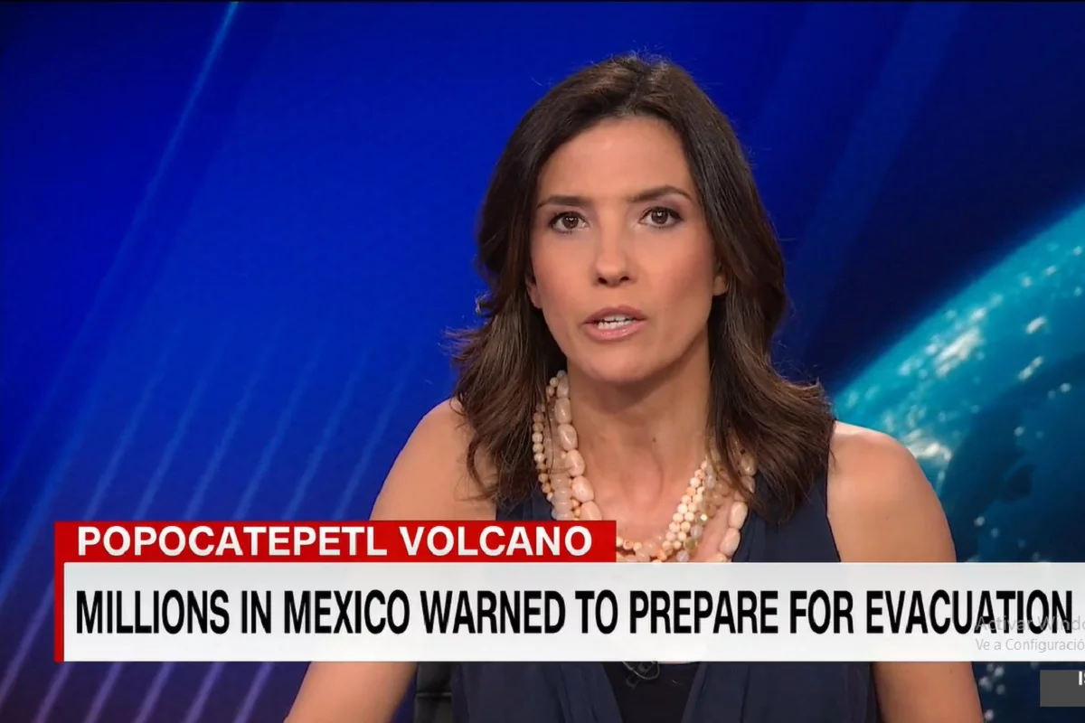 VIDEO: Conductora de CNN se disculpa por pronunciación errónea de "Popocatépetl" y responde de manera épica 4 conductora cnn se disculpa por popocatepetl