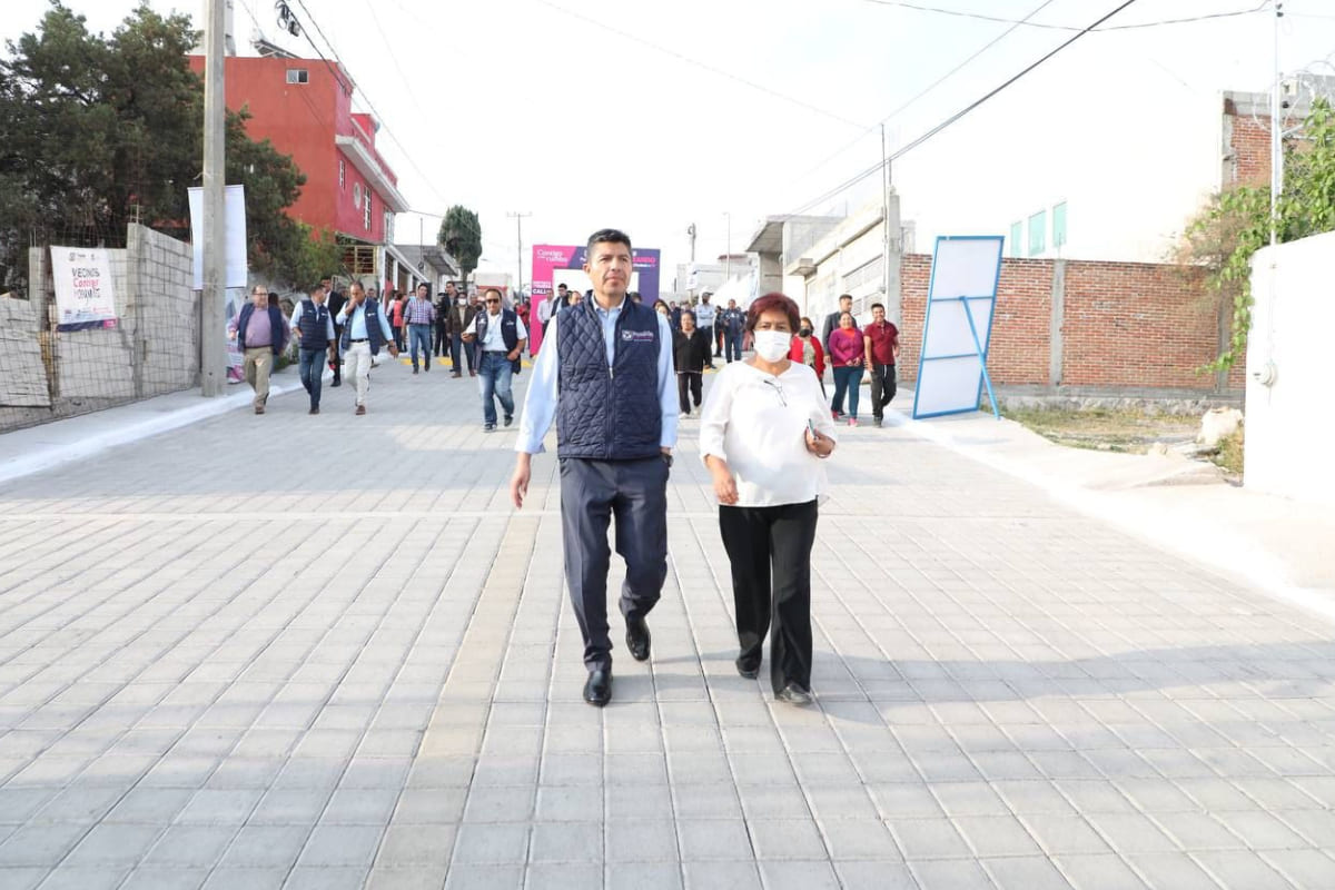 'Construyendo Contigo' continúa entregando calles en Juntas Auxiliares de Puebla capital 1 construyendo contigo 1