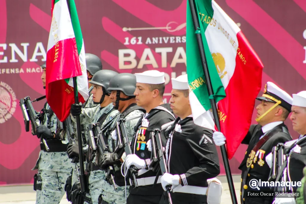 5 de Mayo en Puebla: AMLO, música, banderas y los presidenciables 33 desfile 5 de mayo en Puebla 2023