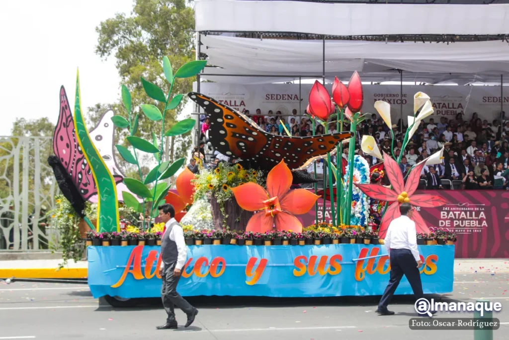 5 de Mayo en Puebla: AMLO, música, banderas y los presidenciables 56 desfile 5 de mayo en Puebla 2023 32