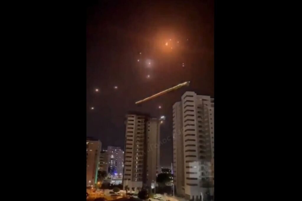 Disparan cohetes en Israel