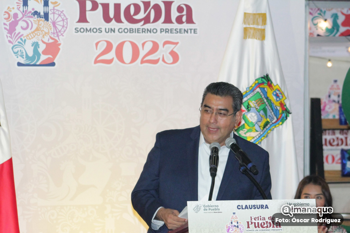 (FOTOS) "Fue un éxito", Sergio Salomón clausura la Feria de Puebla 7 feria 7