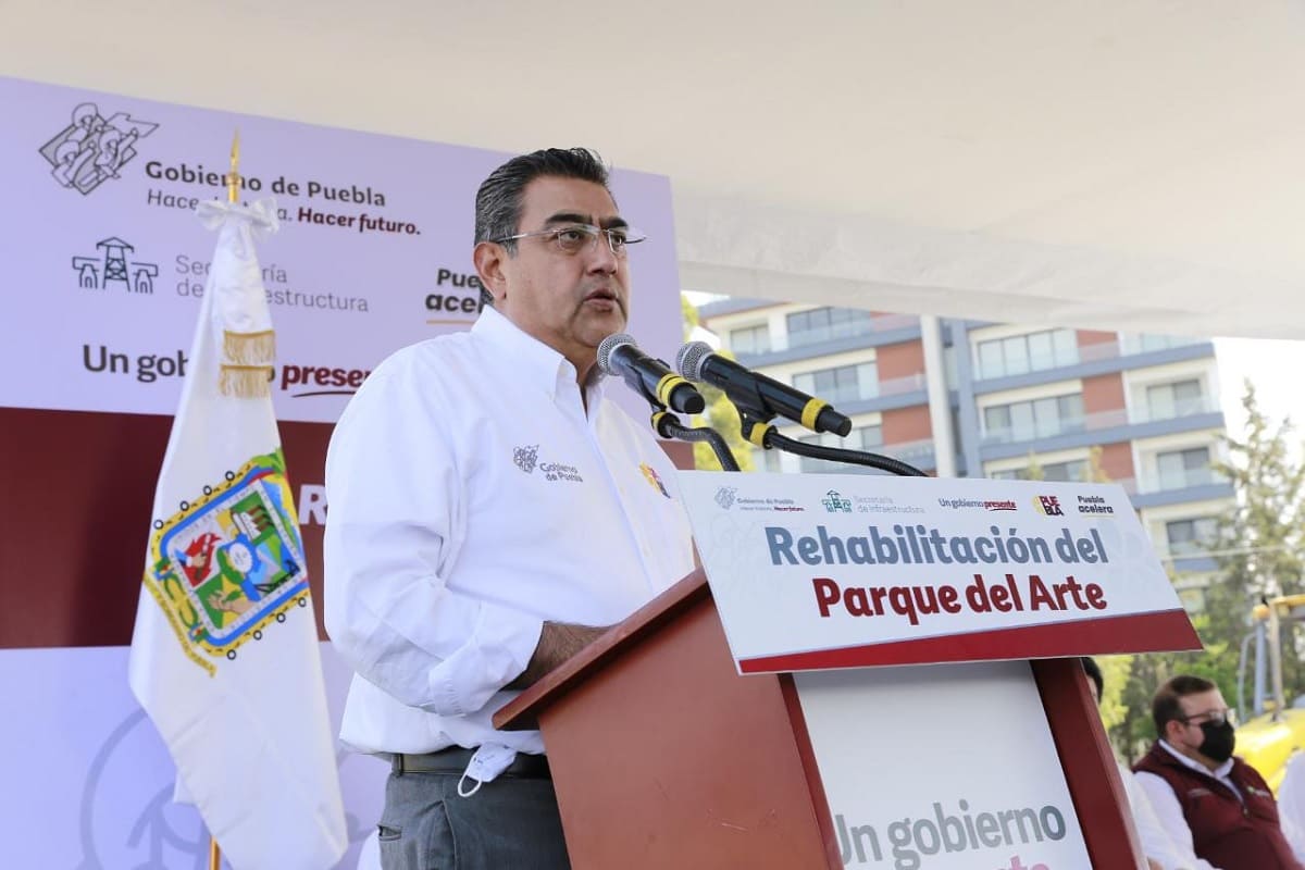 Mejora gobierno estatal espacios públicos para fortalecer convivencia social: Sergio Salomón 2 gobierno estatal mejora espacios publicos sergio salomon 1
