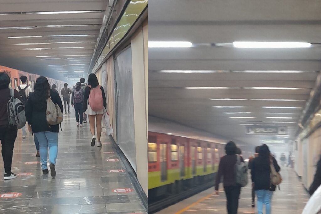 humo en la linea 3