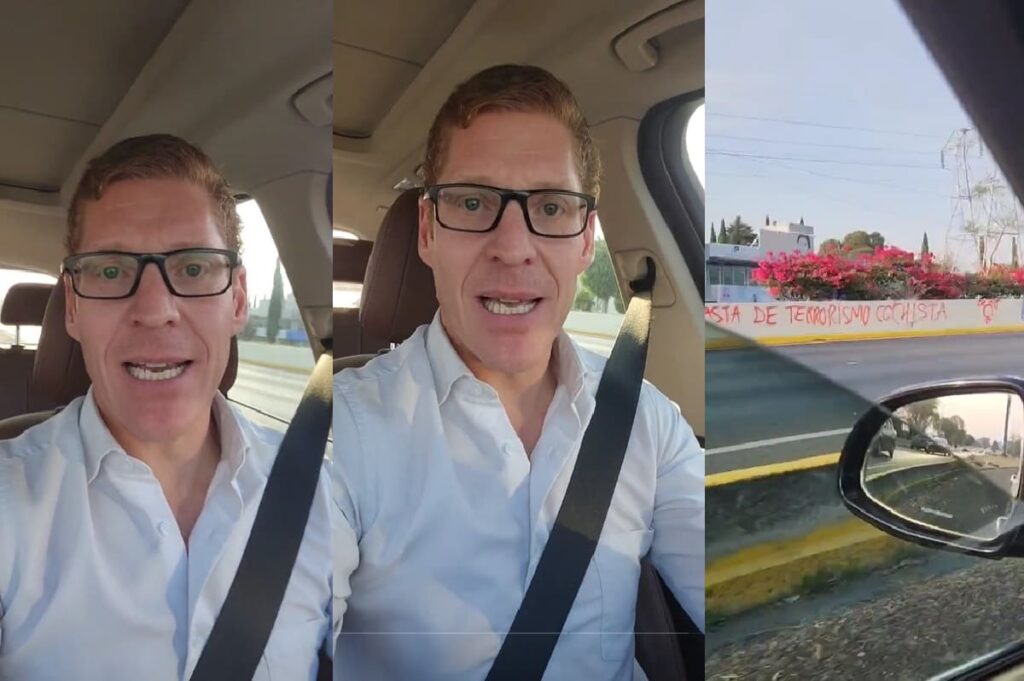 Joan Borbolla, ex funcionario municipal se indigna por paredes pintadas