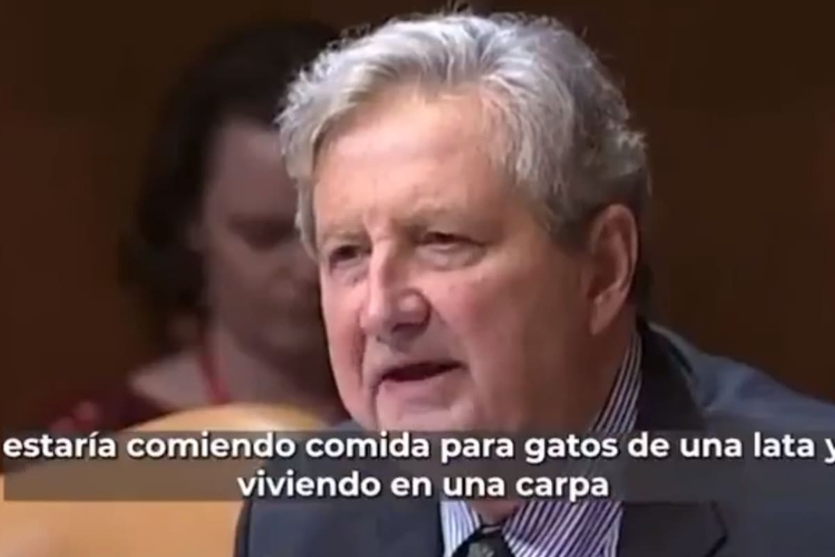 John Kennedy dice que, sin Estados Unidos, México estaría comiendo comida de gatos 3 Senador John Kennedy