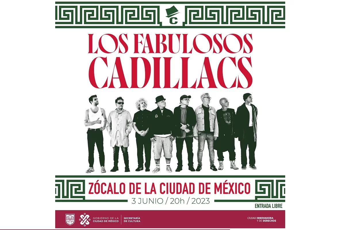 Anuncian concierto gratuito de Los Fabulosos Cadillacs en el Zócalo de la CDMX 4 lfc en el zocalo