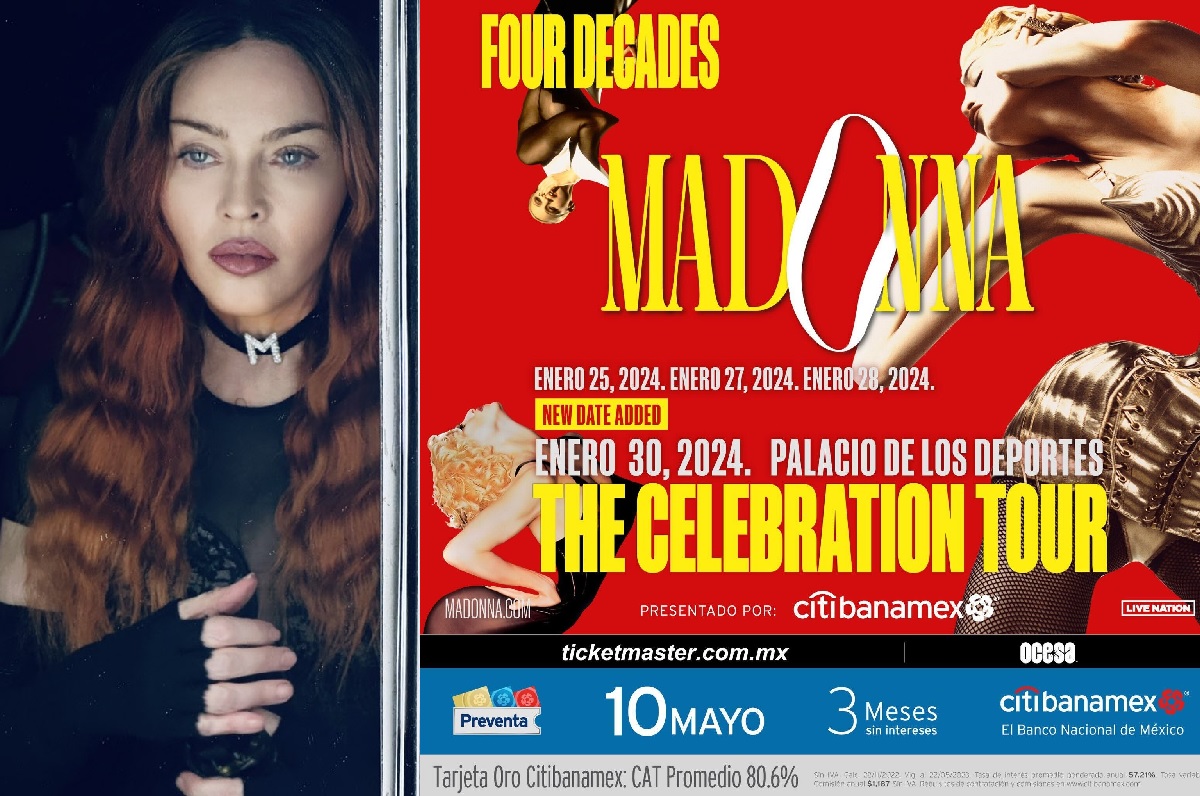 The Celebration Tour: Madonna abre cuarta fecha en México 3 madonna abre cuarta fecha en