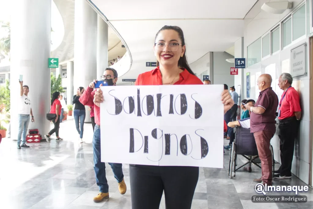 manifestacion Poder Judicial del Estado de Puebla 3