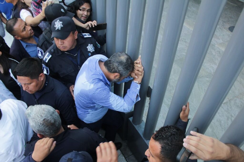 manifestacion ciclista termina con un detenido puebla 1