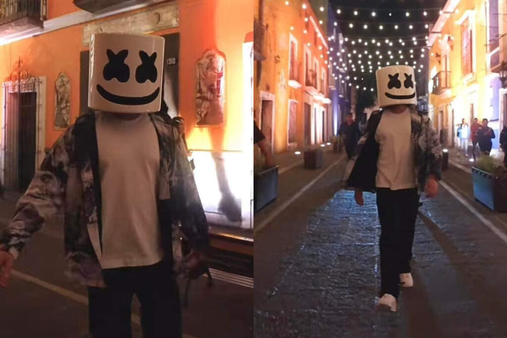 Video de Marshmello en Los Sapos