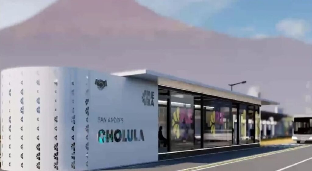 paradero linea 4 de RUTA 4 1