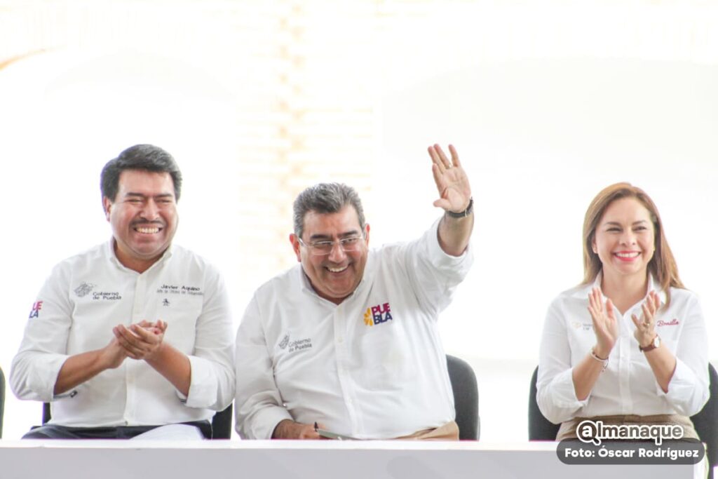 Sergio Salomón y Mundo Tlatehui preparan proyectos para San Andrés Cholula por 80 mdp 14 patrullas 4