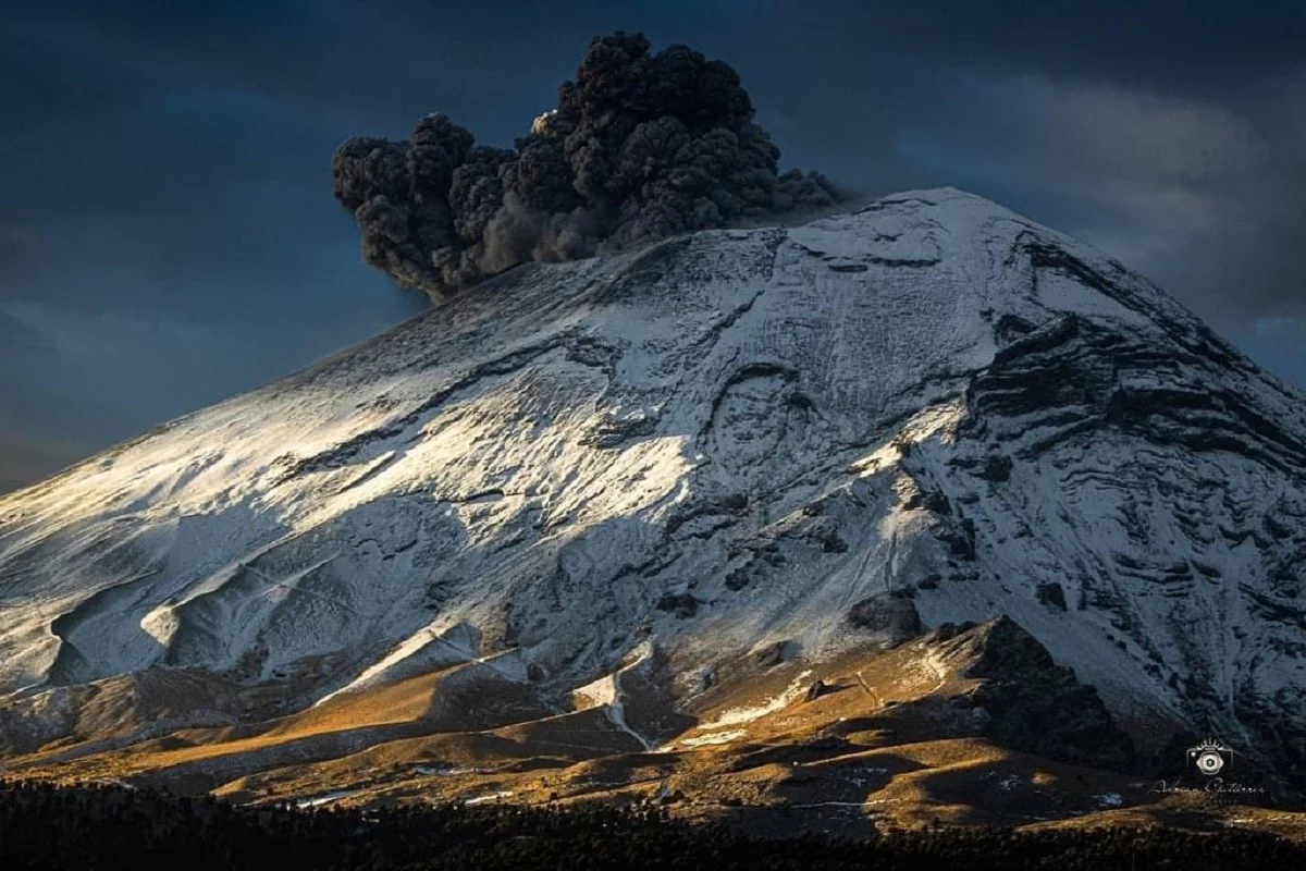 Activarán Plan DN-III en Puebla si fase del Popocatépetl cambia a Naranja: SEDENA 5 popocatepetl adran gutierrez