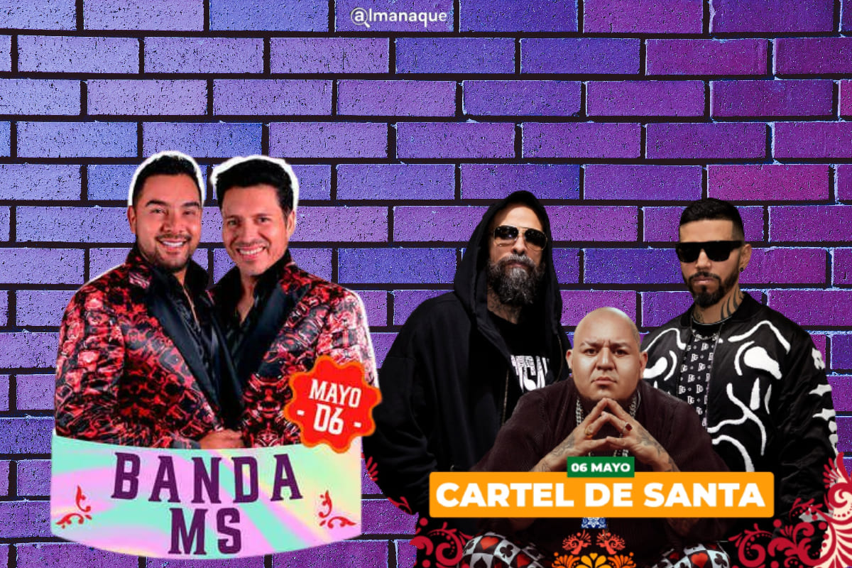 Háblame de ti: Banda MS y Cartel de Santa estarán en la Feria de Puebla este 6 de mayo 4 Feria de Puebla 6 de mayo