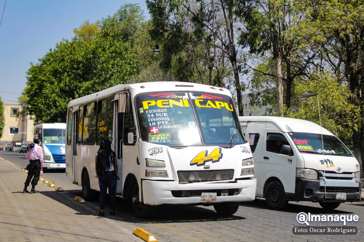 reubicacion del transporte publico en Puebla 6
