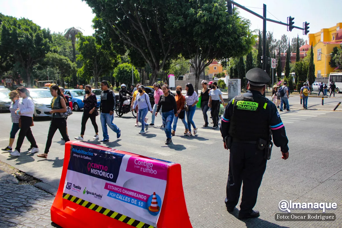 reubicacion del transporte publico en Puebla