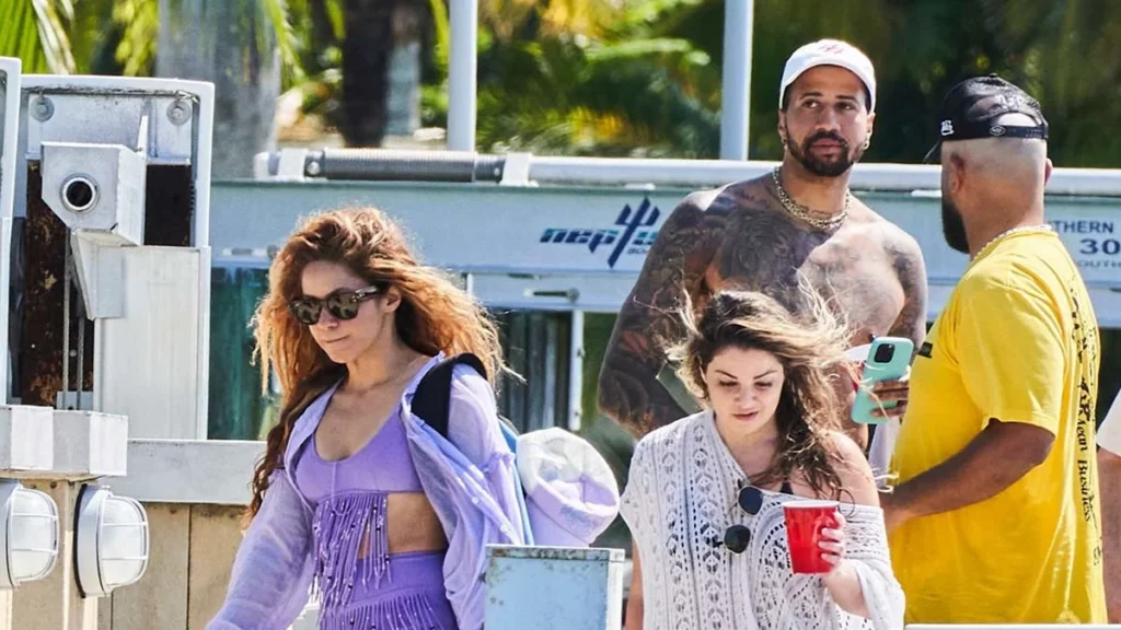 Shakira y Lewis Hamilton