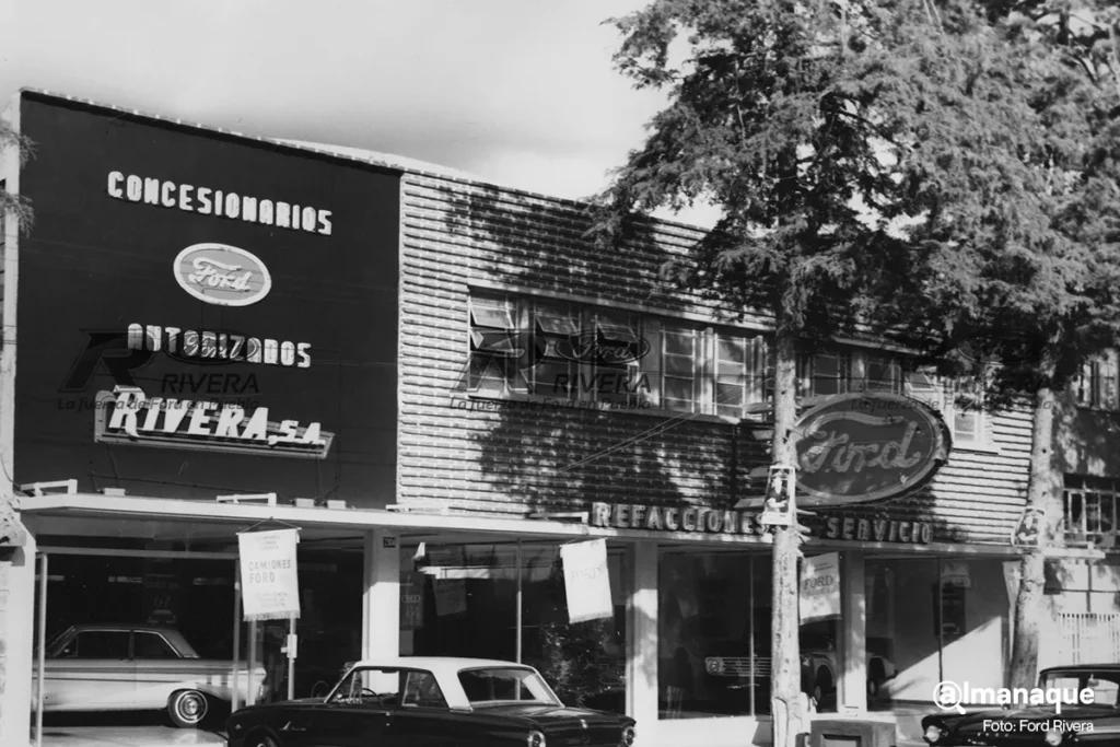 Avenida Juarez Ford Rivera 60 anos Puebla 9