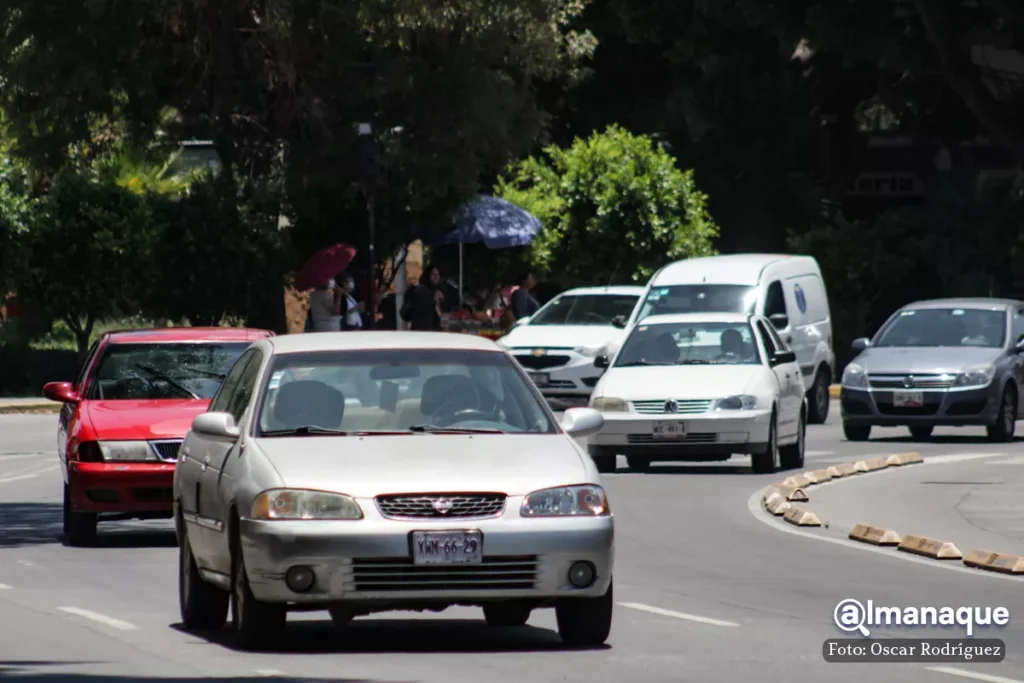 Circulacion en bulevar 5 de mayo Puebla 13 de junio 6