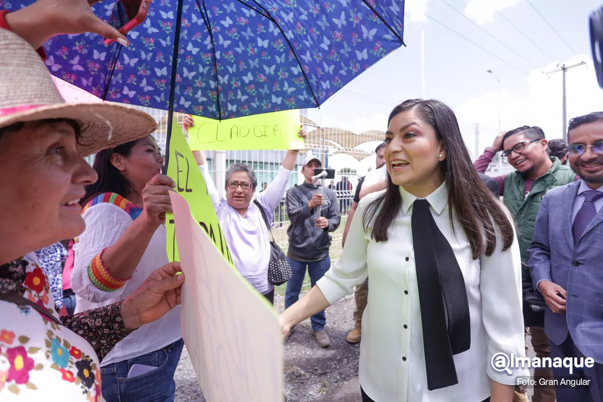 Juez no vincula a proceso a Claudia Rivera por discriminación: “Hay delito pero no hay culpable” 5 Claudia Rivera Vivanco juicio Centro de Justicia Penal 2