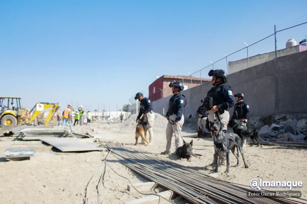 Construccion unidad canina k 9 Puebla Eduardo Rivera 10