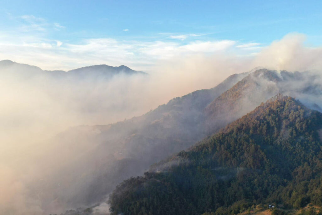 Incendio en Zacatlán
