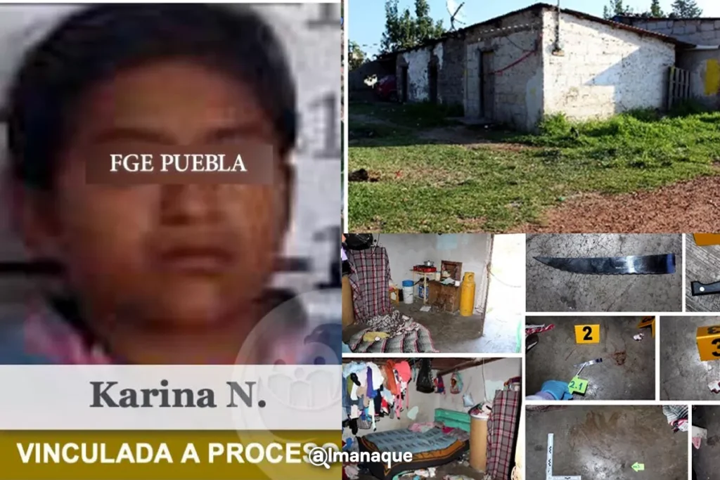 Mujer apunalo a su hija de 7 anos en Chignahuapan