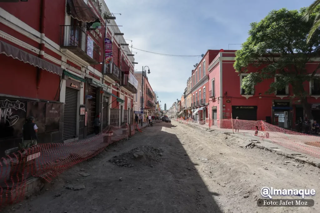 Puebla Obras Centro Historico Junio