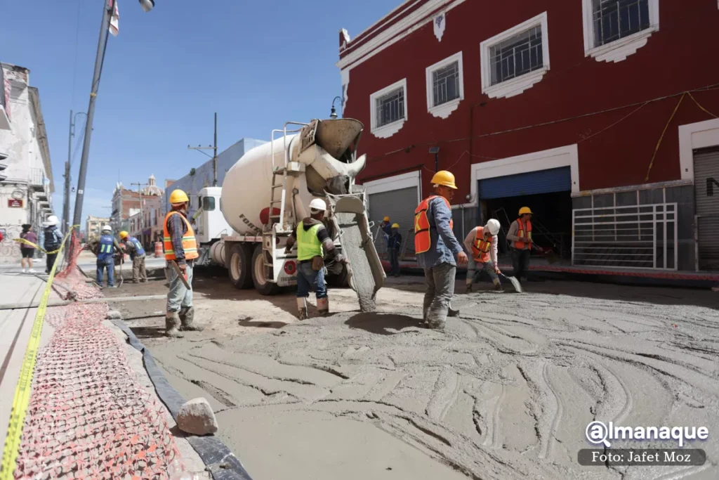 Puebla Obras Centro Historico Junio 12