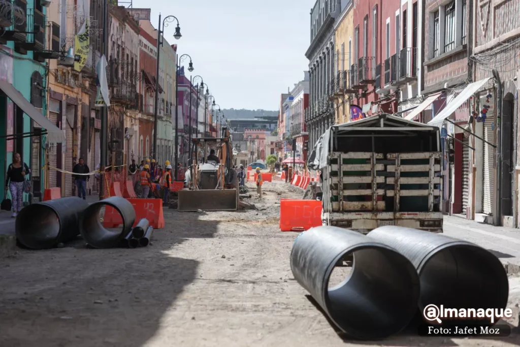 Puebla Obras Centro Historico Junio 3