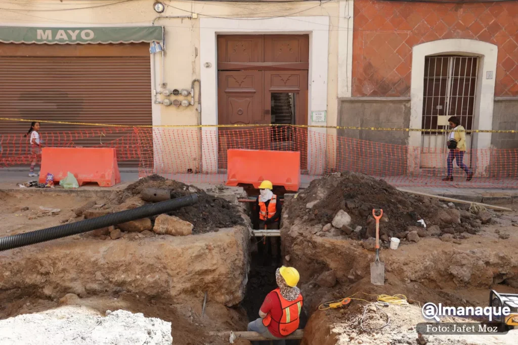 Puebla Obras Centro Historico Junio 4