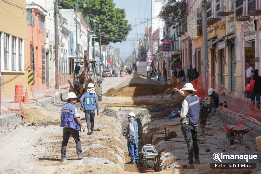Puebla Obras Centro Historico Junio 6