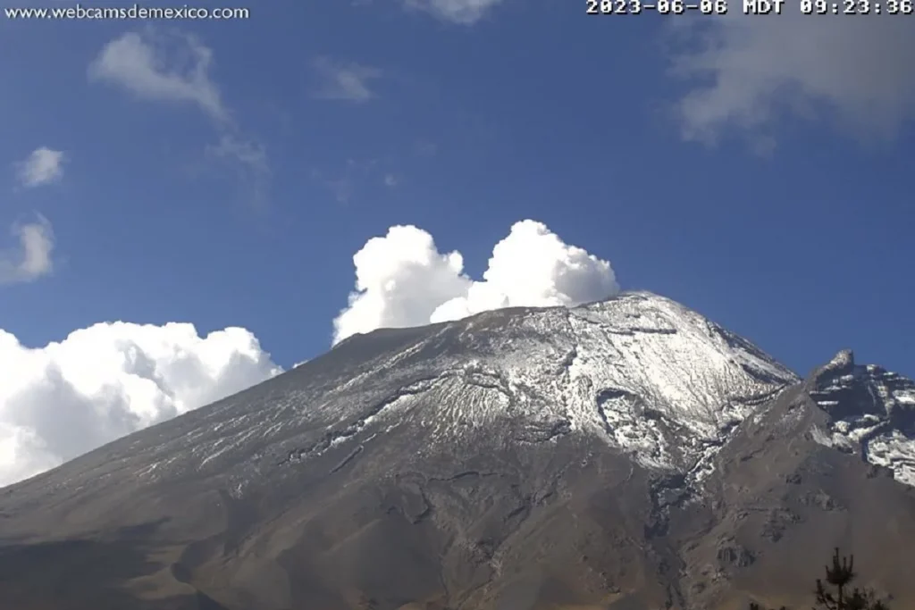 Regresan alerta del Popocatepetl a Amarillo Fase 2