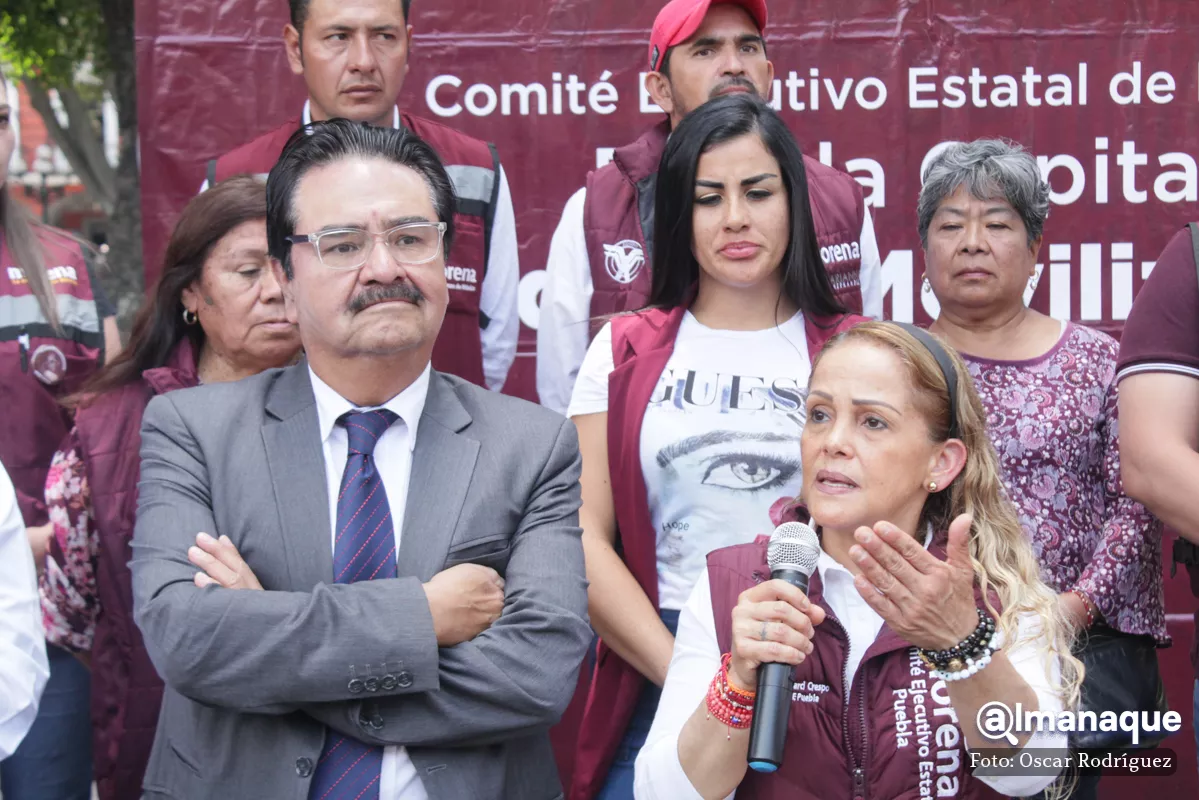 Rueda de Prensa de Morena Puebla Junio 3