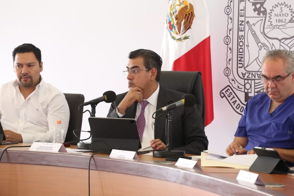 Delfina Gómez tendrá mucha relación con Puebla: Sergio Salomón