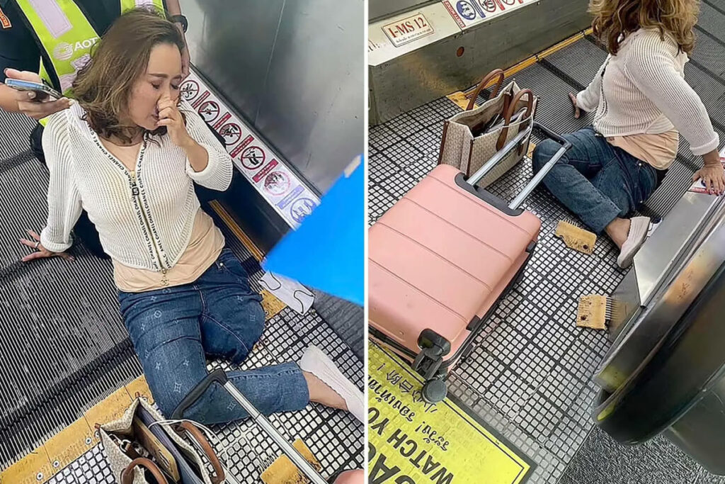 Amputan pierna a pasajera en Tailandia