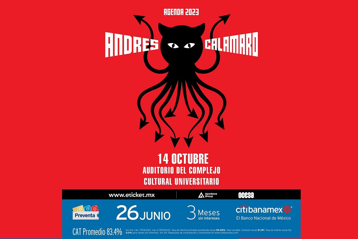 Andrés Calamaro en Puebla: Fecha, lugar, boletos y todo lo que debes saber 3 andres calamaro en puebla