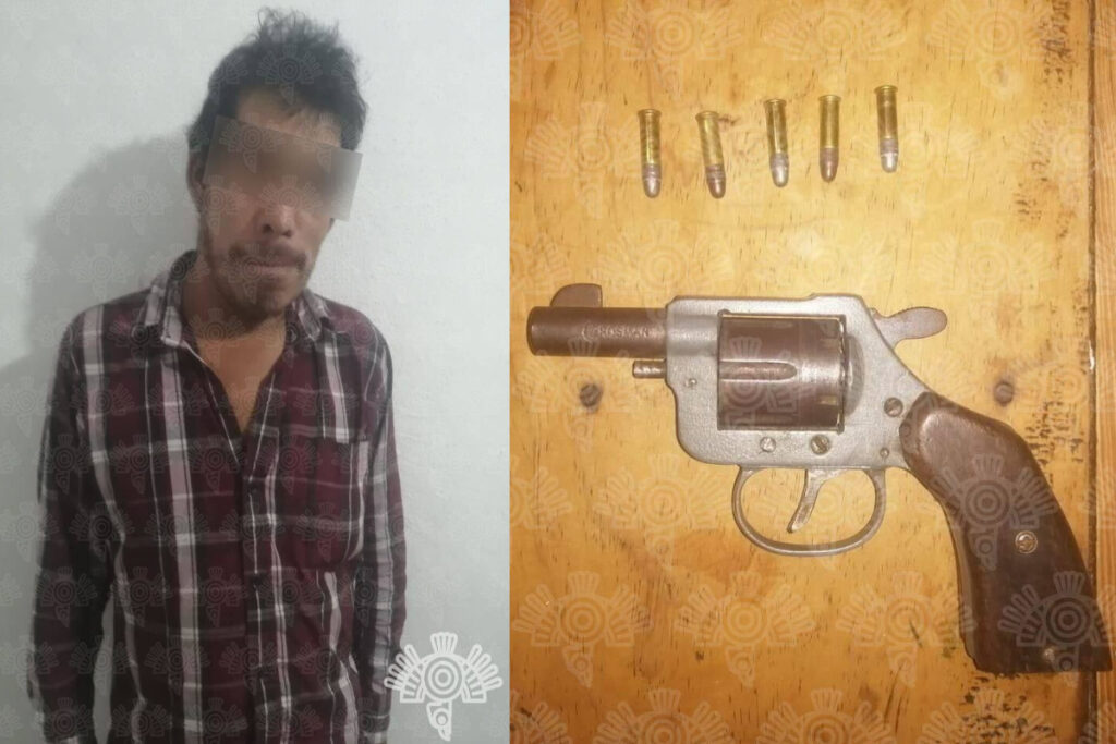 detienen portacion de arma