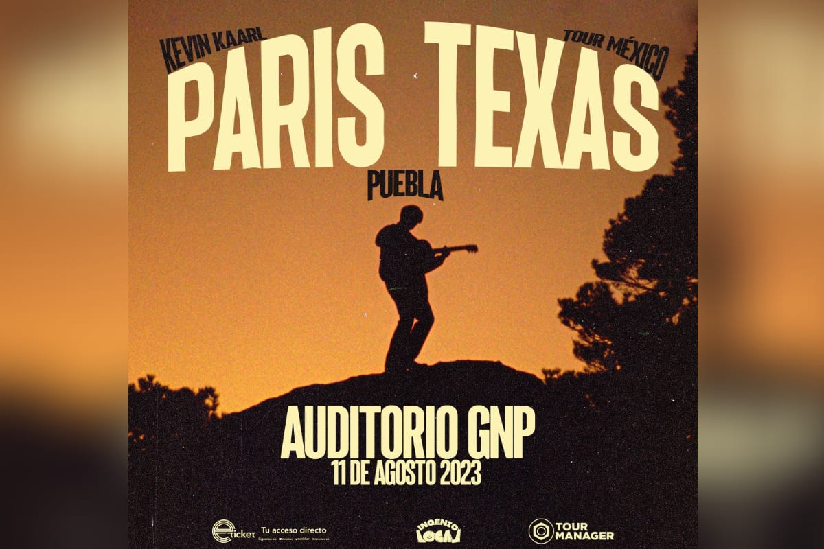 Kevin Kaarl llega a Puebla en su gira Paris Texas; estos son los precios 4 Kevin Kaarl en Puebla
