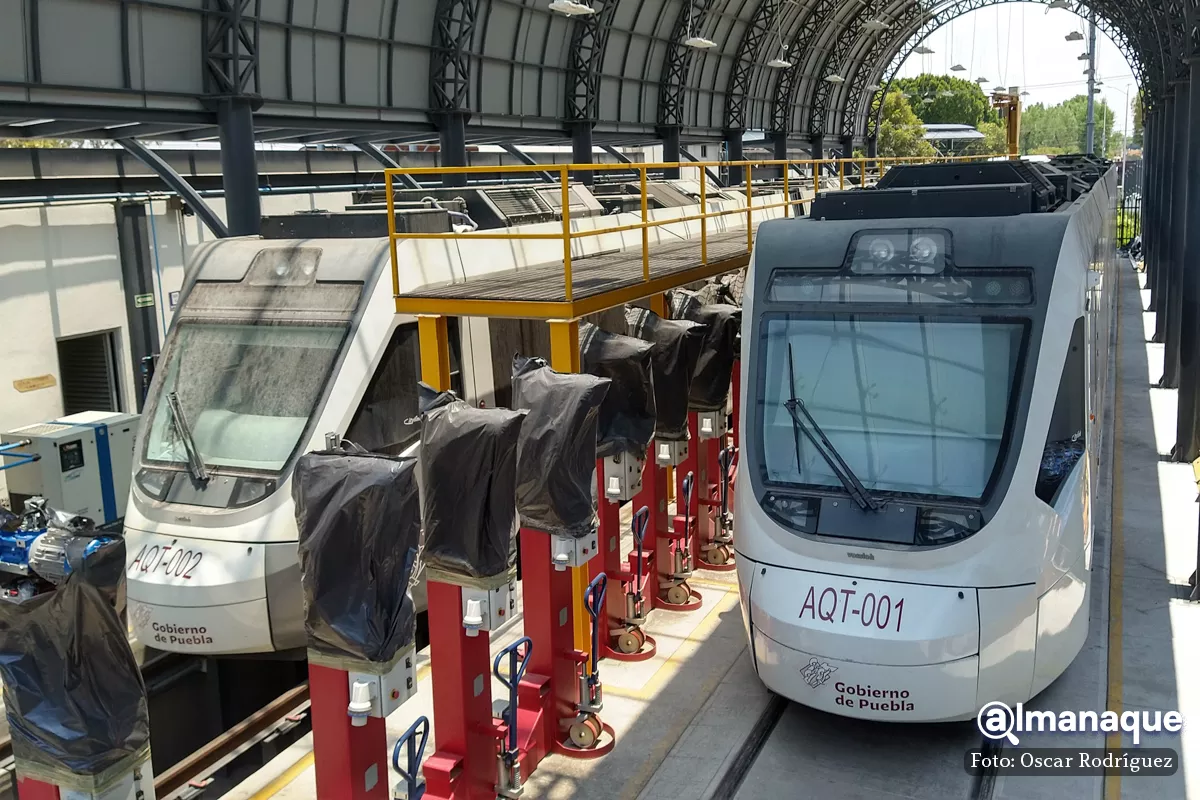 mantenimiento Tren turistico de Puebla 4