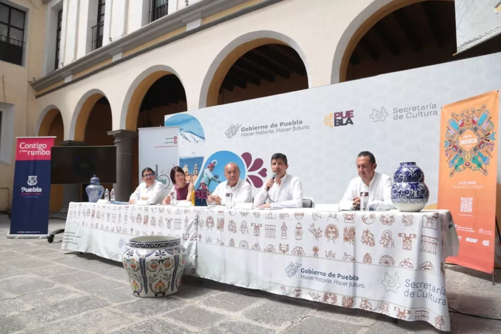 noche de museos y fiesta de la musica Puebla 6