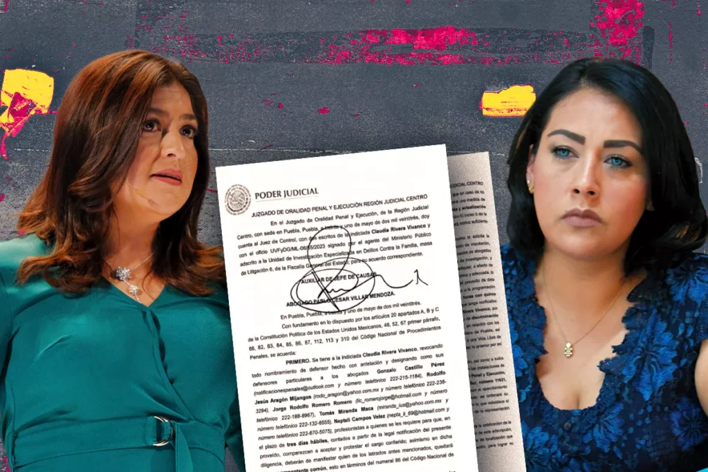 poder judicial claudia rivera Yasmin Flores