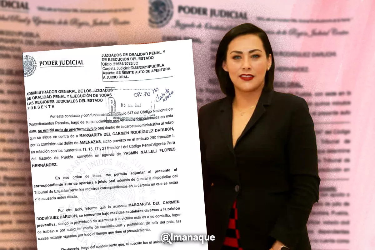 portada Proponen dos anos de carcel en contra de funcionaria de Claudia Rivera que violento a Yasmin Flores