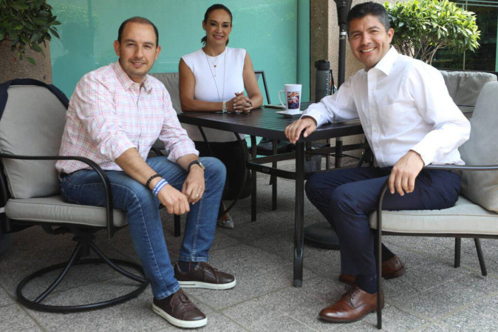 Lalo Rivera se reúne con Marko Cortés