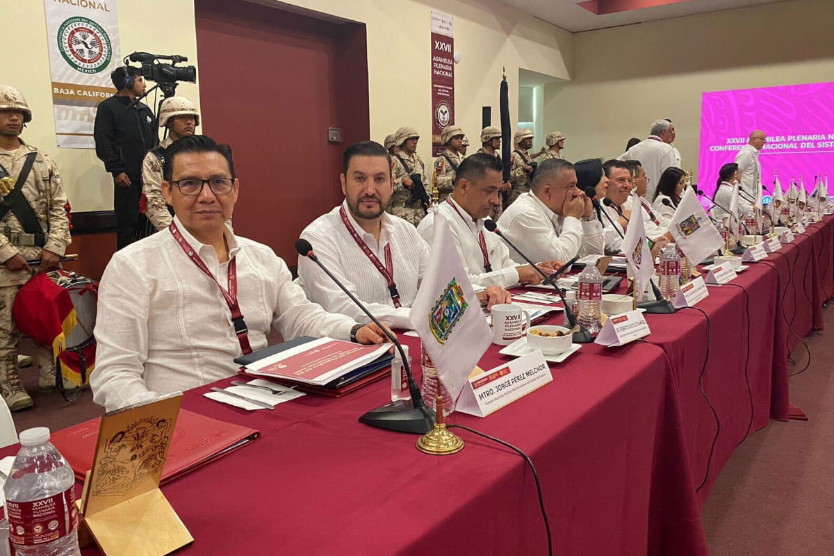 Presente Puebla en la Asamblea Plenaria de la Conferencia Nacional del Sistema Penitenciario 1 Conferencia Nacional del Sistema Penitenciario 1