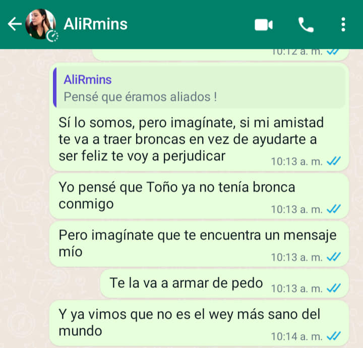 Conversaciones Aline 5