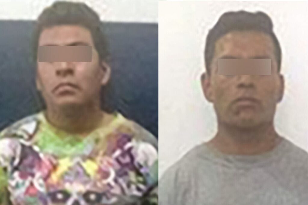 En Puebla capital policias Estatal y Municipal detienen a dos presuntos narcomenudistas