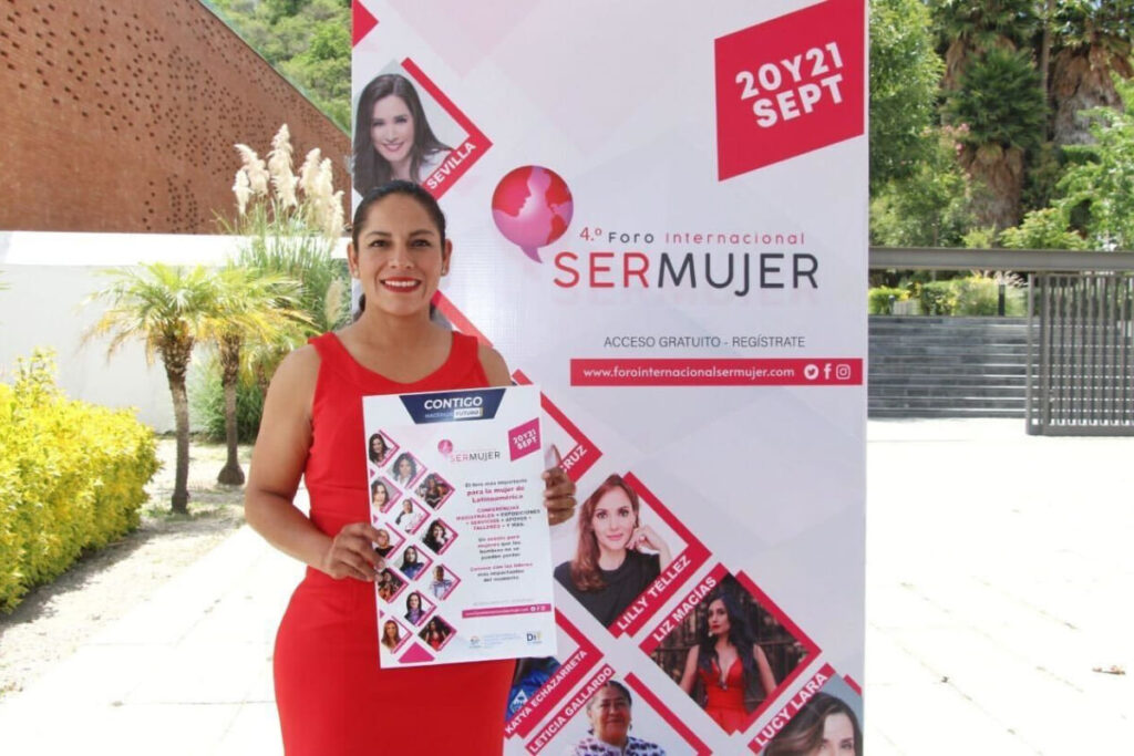 Lupita Cuautle presenta el Cuarto Foro Internacional Ser Mujer 1