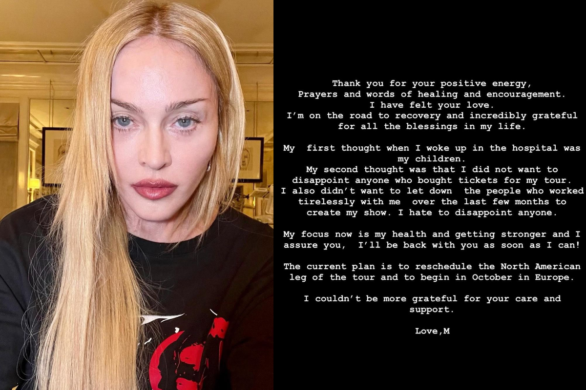 Madonna agradece apoyo de fans